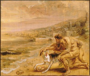 El descubrimiento de la púrpura. Rubens. Siglo XVII