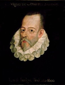 Retrato de Cervantes. Por Juan de Jauregui.